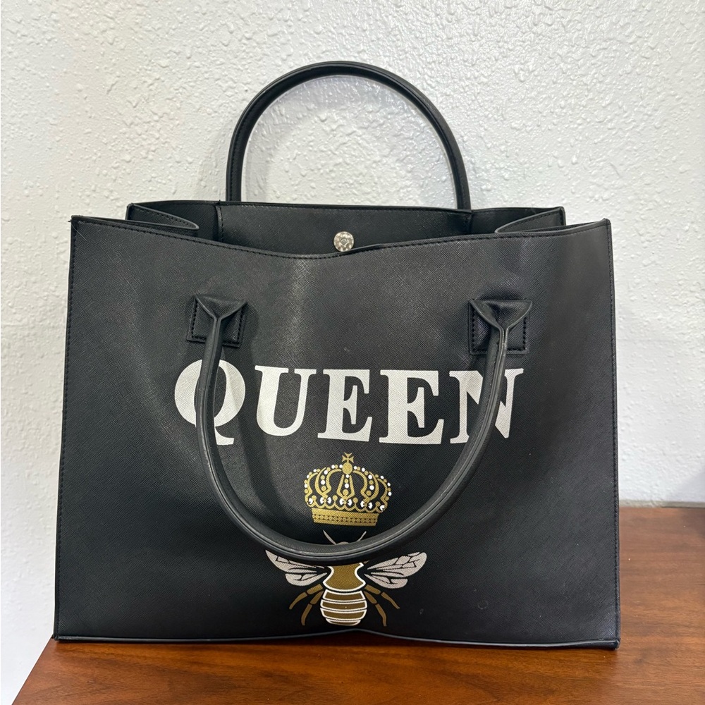 Black Queen Tote Bag